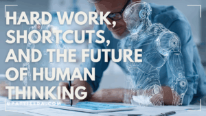 Hard work, shortcuts, and the future of human thinking